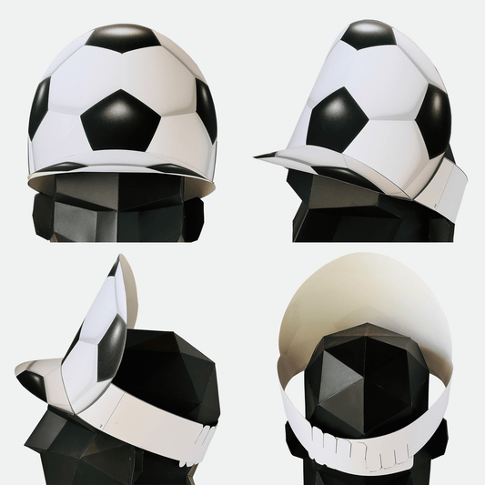 Sports Ball Visors | Printable Game Day Fan Gear (PDF)