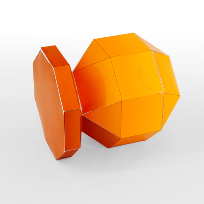 Low Poly Football Trophy Papercraft Set | DIY Sports Awards (PDF)