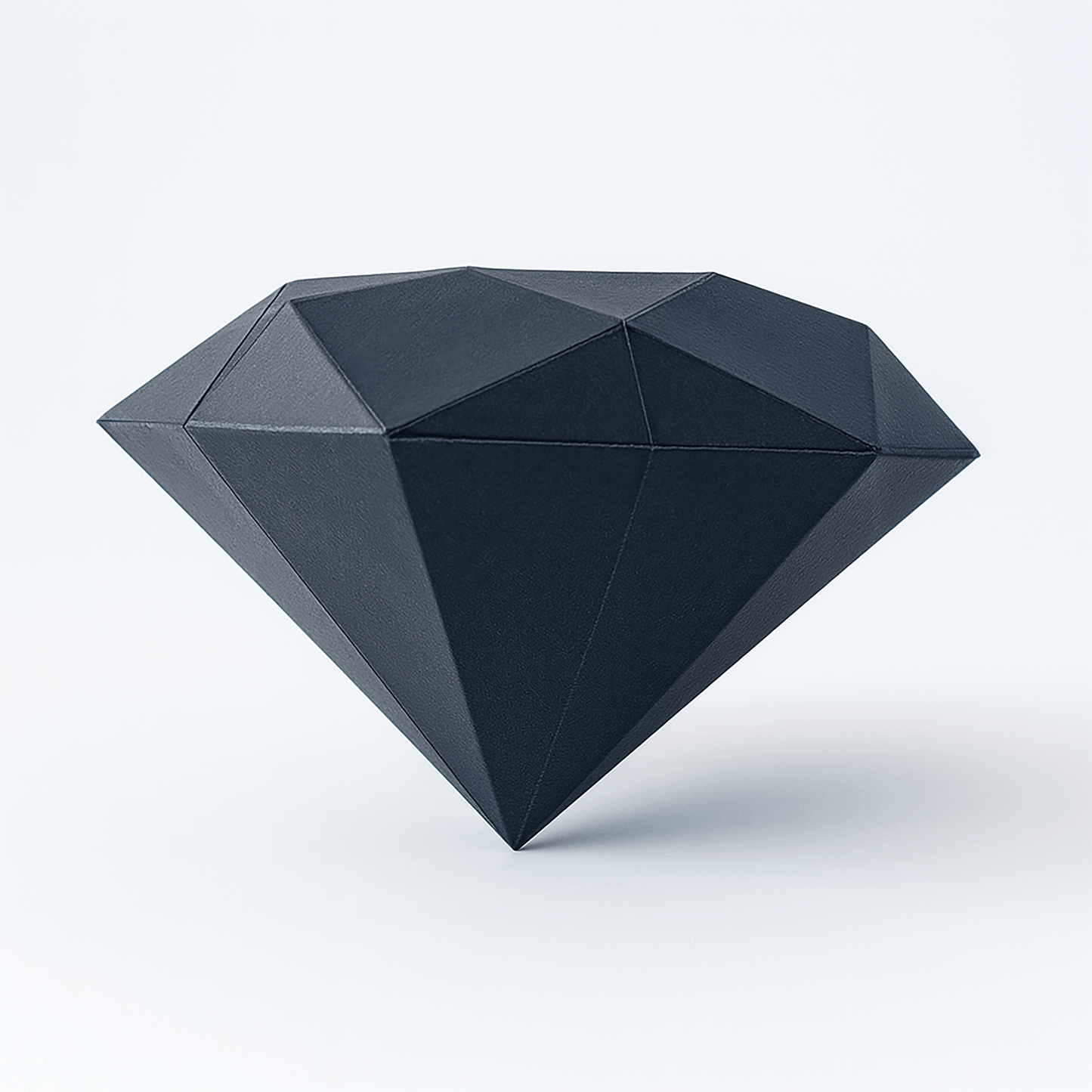 Gemstone Papercraft Kit – 3D Diamond, Ruby, Emerald, and Sapphire (PDF Pattern)