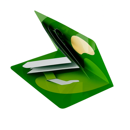 Golf Pop-Up Card Printable, DIY 3D Message Card (PDF Template)