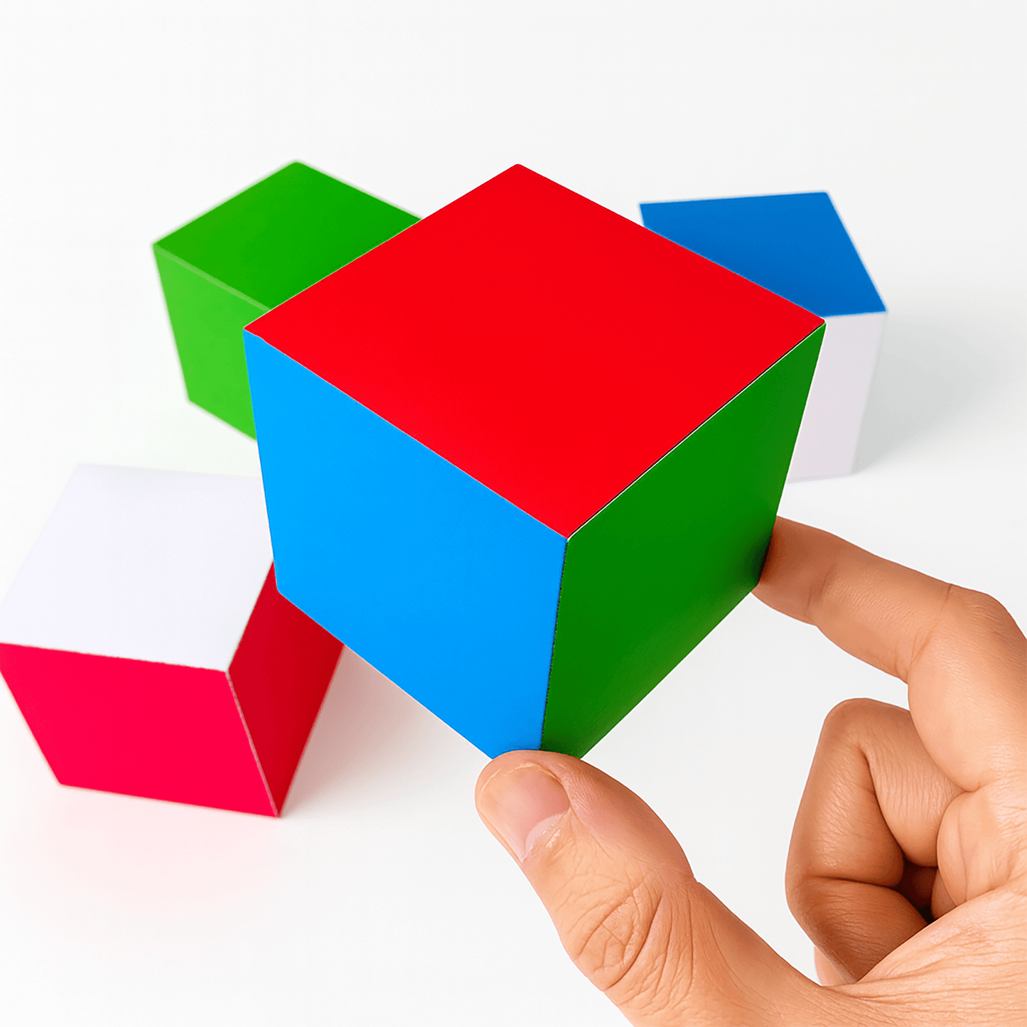 Printable Instant Insanity Puzzle | DIY Cube Brain Teaser (PDF)