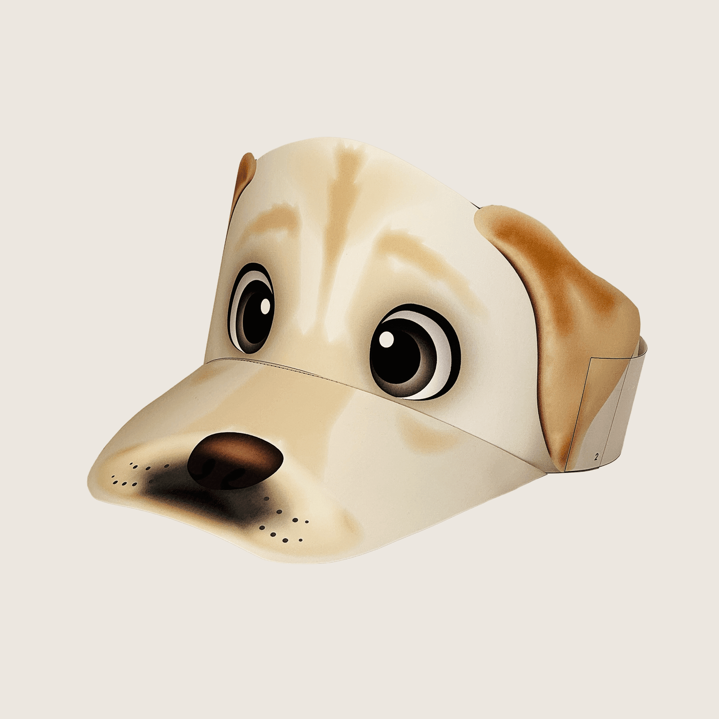 Labrador Retriever Paper Visors | Black, Yellow, Chocolate Dog Party Hats (Digital Download)