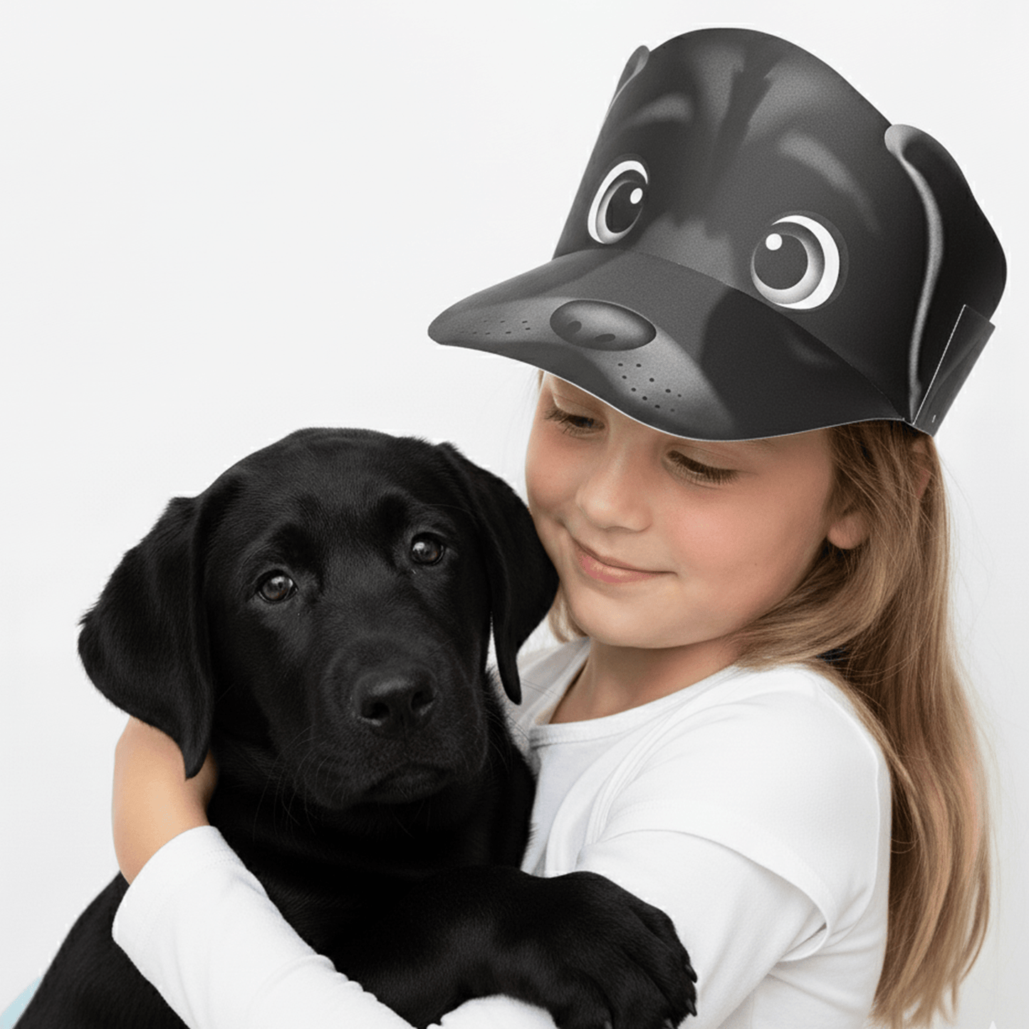 Labrador Retriever Paper Visors | Black, Yellow, Chocolate Dog Party Hats (Digital Download)