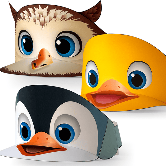 Duck Visor, Animal Hat, Kids Costume, Party Favor