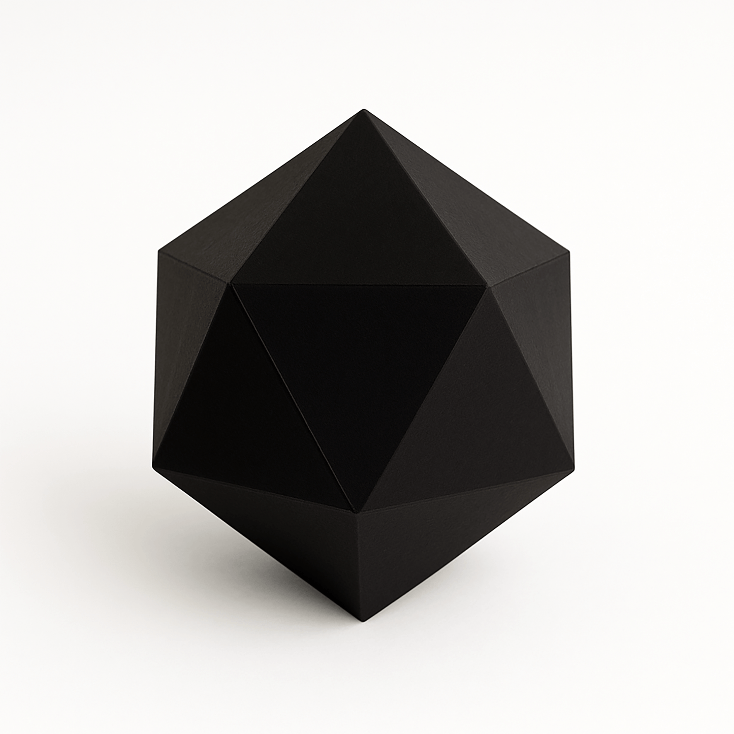 Platonic Solids 3D Papercraft Kit – Regular Polyhedron Origami Decor 5 Templates(Digital Download PDF)