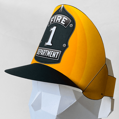 Printable Paper Police, Firefighter, Pilot Hats | Pretend Play (PDF Download)