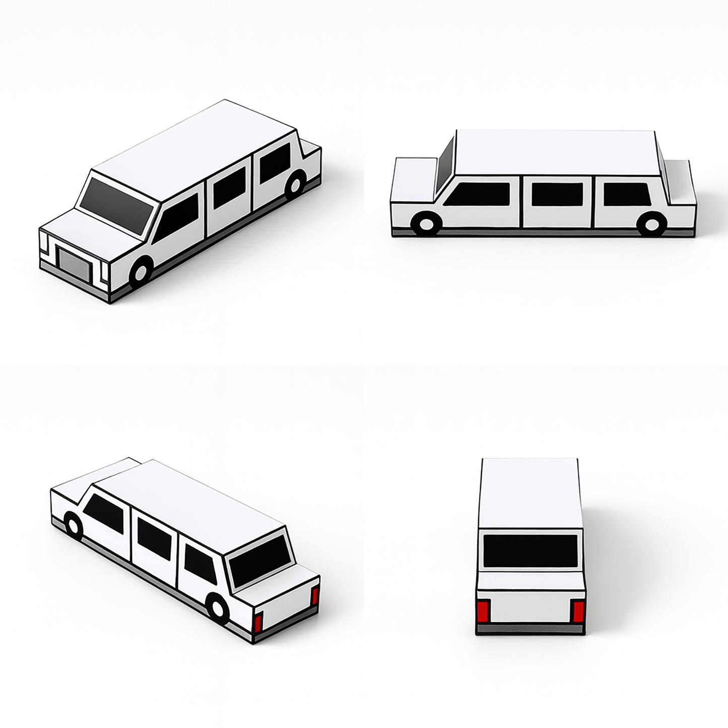 Private Jet Papercraft Set | Kids Craft Activity (Printable PDF)