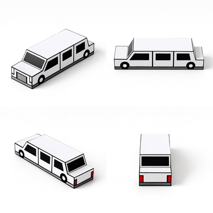 Private Jet Papercraft Set | Kids Craft Activity (Printable PDF)