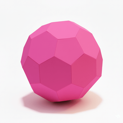 DIY Soccer Ball Papercraft, Printable STEM Activity (PDF Template)