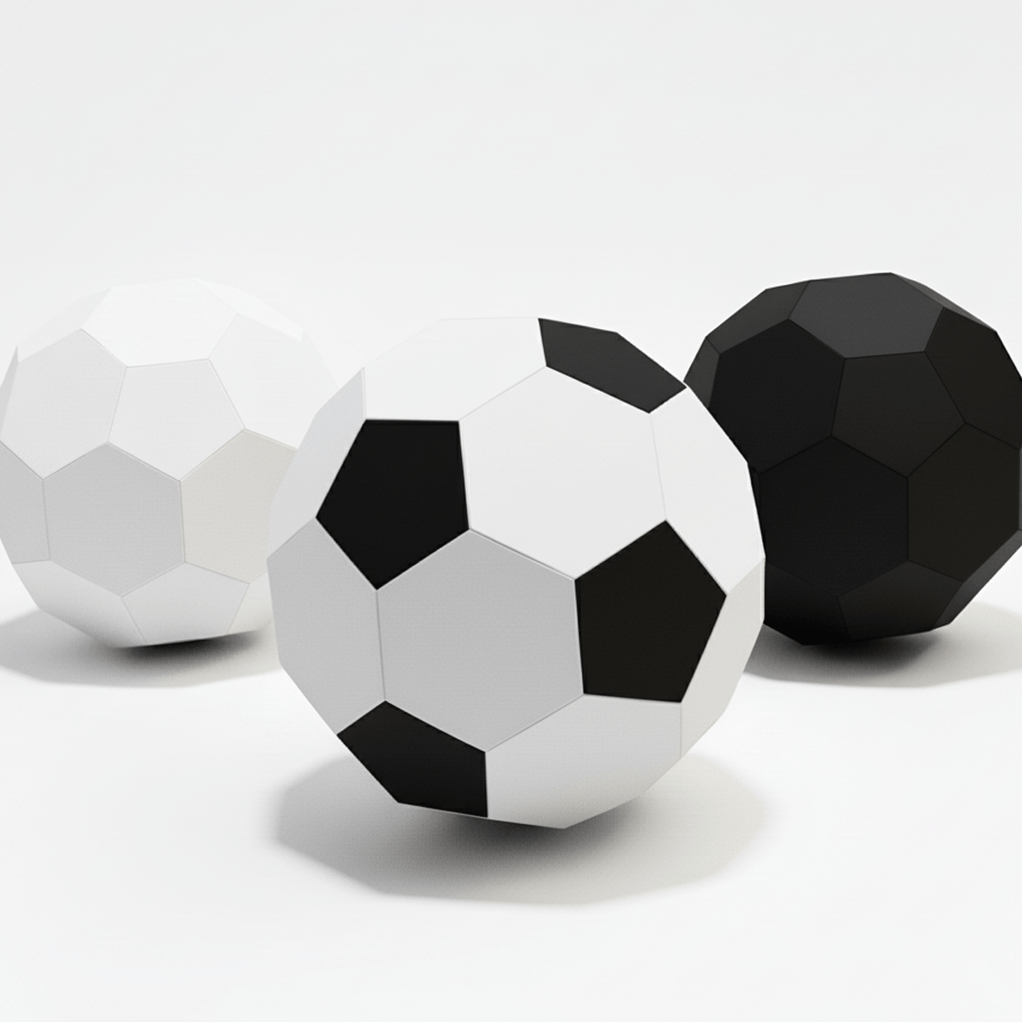 DIY Soccer Ball Papercraft, Printable STEM Activity (PDF Template)