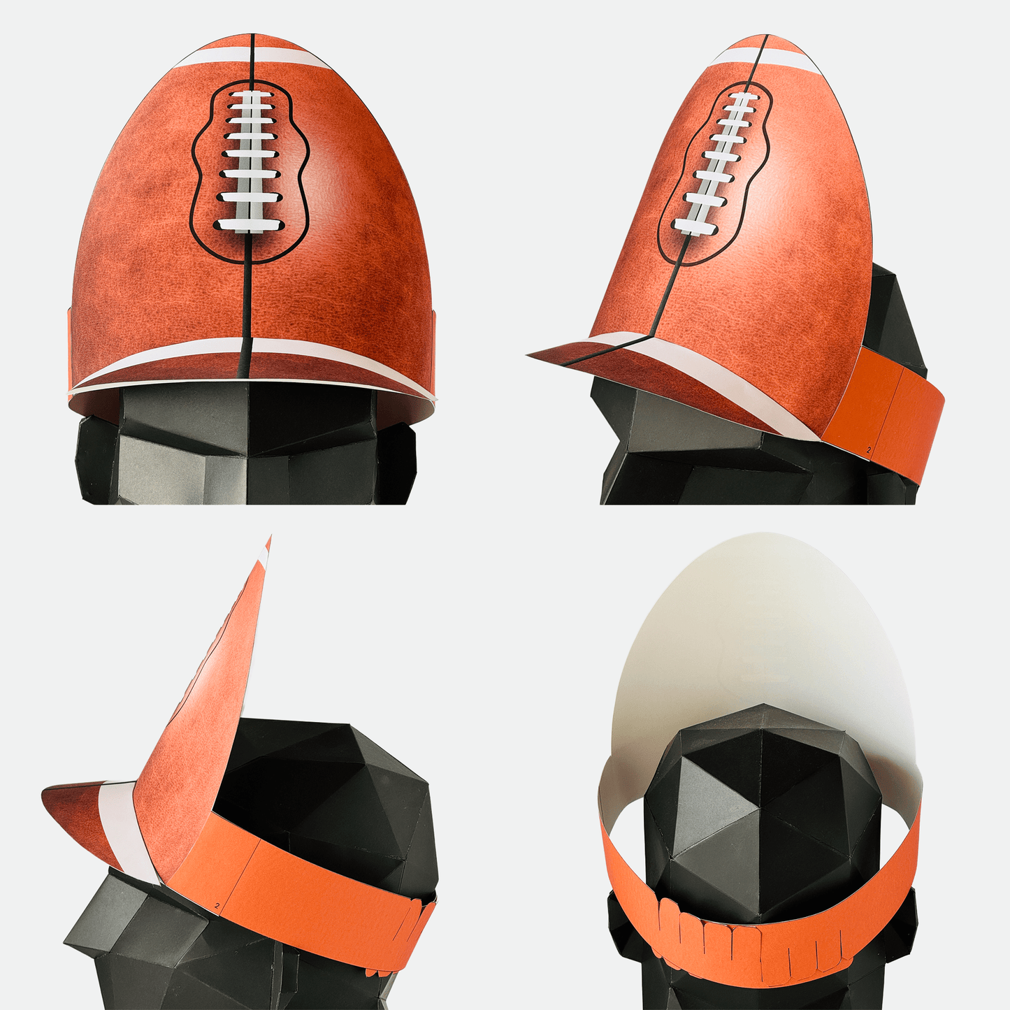 Sports Ball Visors | Printable Game Day Fan Gear (PDF)
