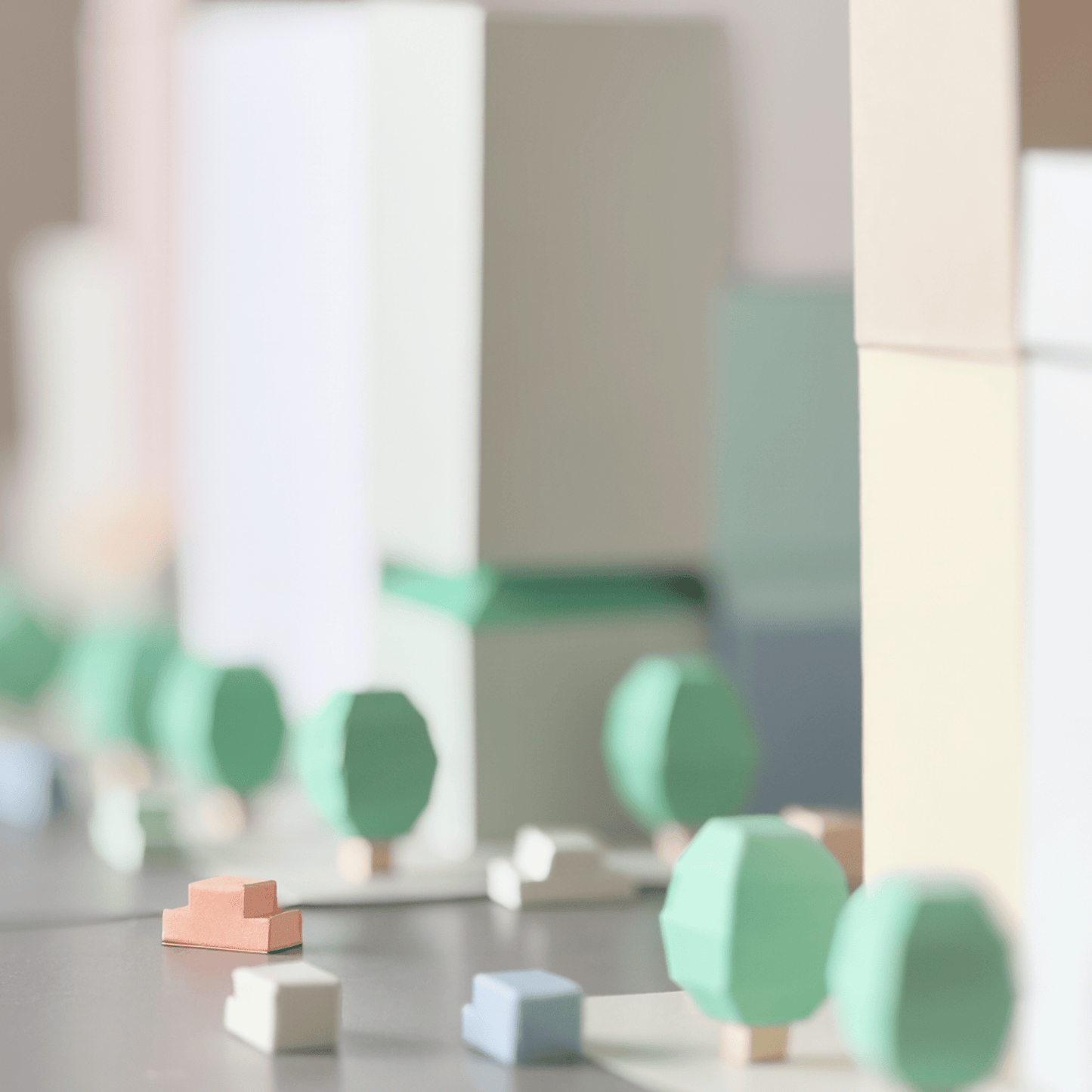 Tiny Downtown Papercraft • Build a City Diorama (Printable PDF)