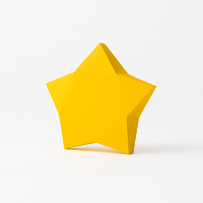 Star Treat Box Template: Printable Party Favor Candy Box (PDF Download)