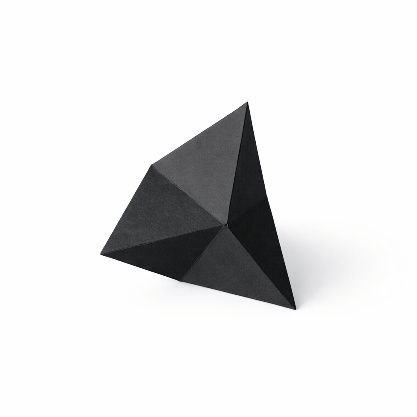 3D Star Polyhedron Papercraft Set Geometric Sculpture DIY Math Model Printable Template PDF Download