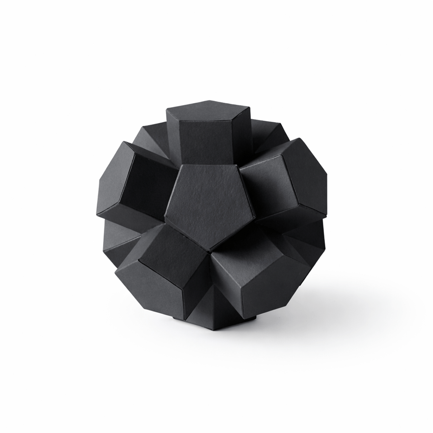 3D Geometric Paper Models Printable Template Set Modular Polyhedron Shapes DIY Craft Decor | Digital Download PDF