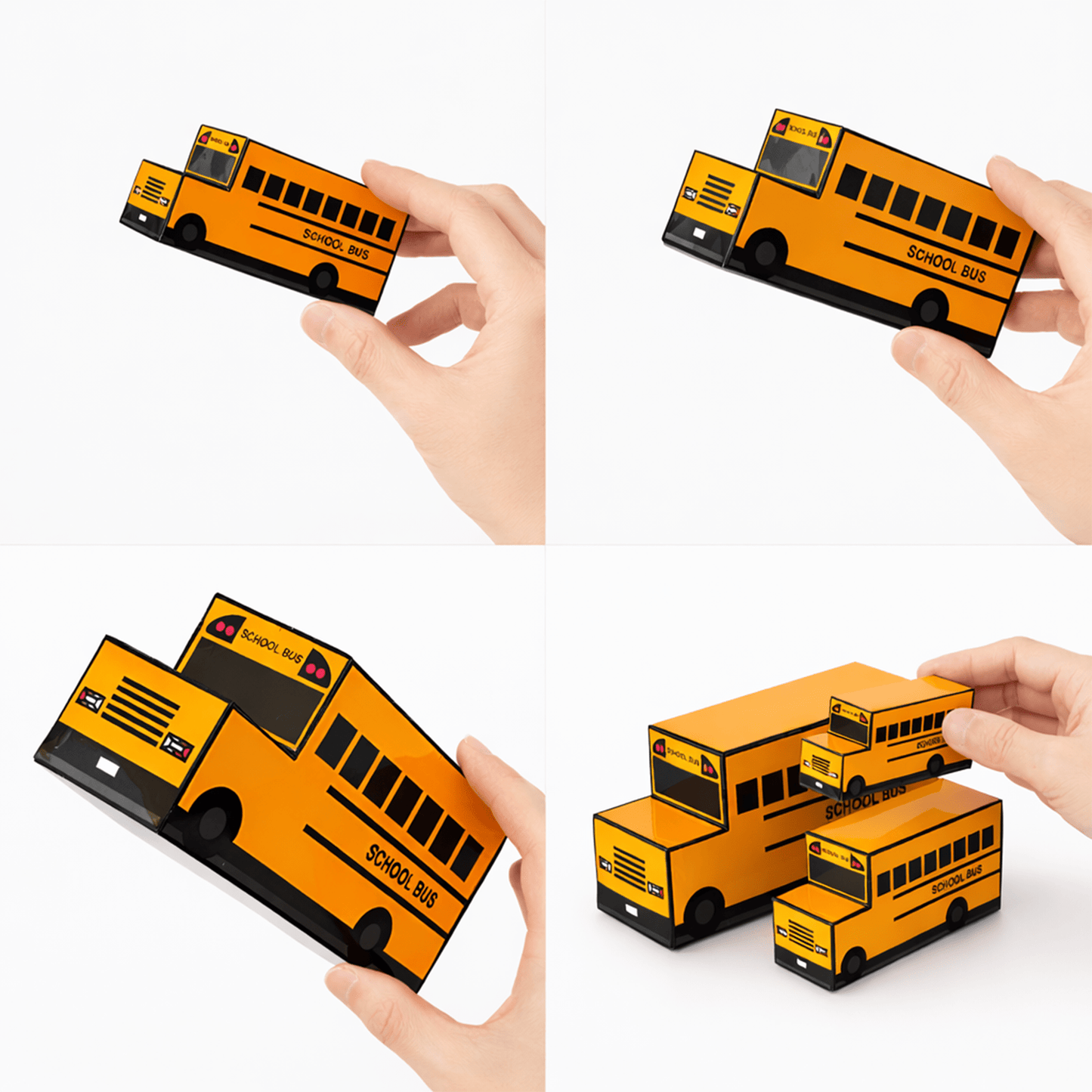School Bus Favor Box Template | Printable Party Candy Holder (Digital Download)