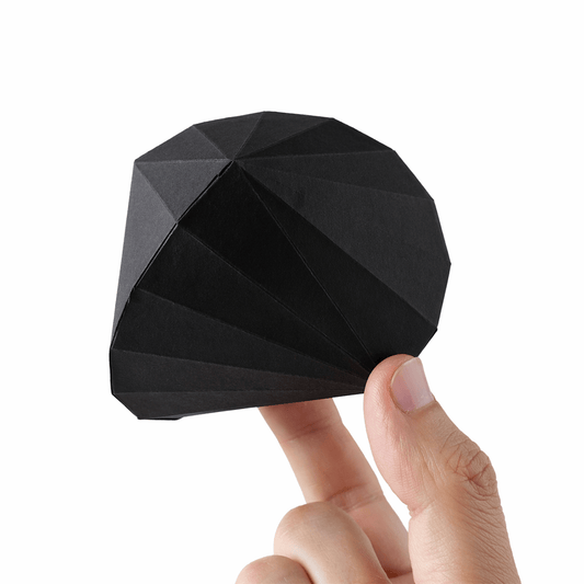Sphericon Papercraft Template, Printable PDF, Geometric Paper Sculpture, DIY Desk Decor | Digital Download