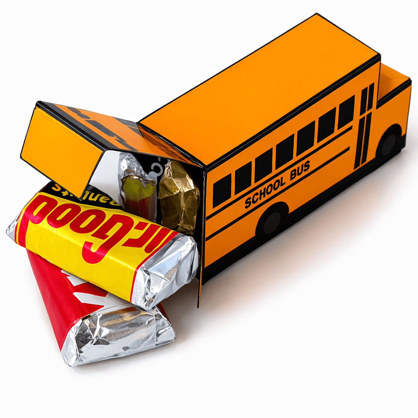 School Bus Favor Box Template | Printable Party Candy Holder (Digital Download)