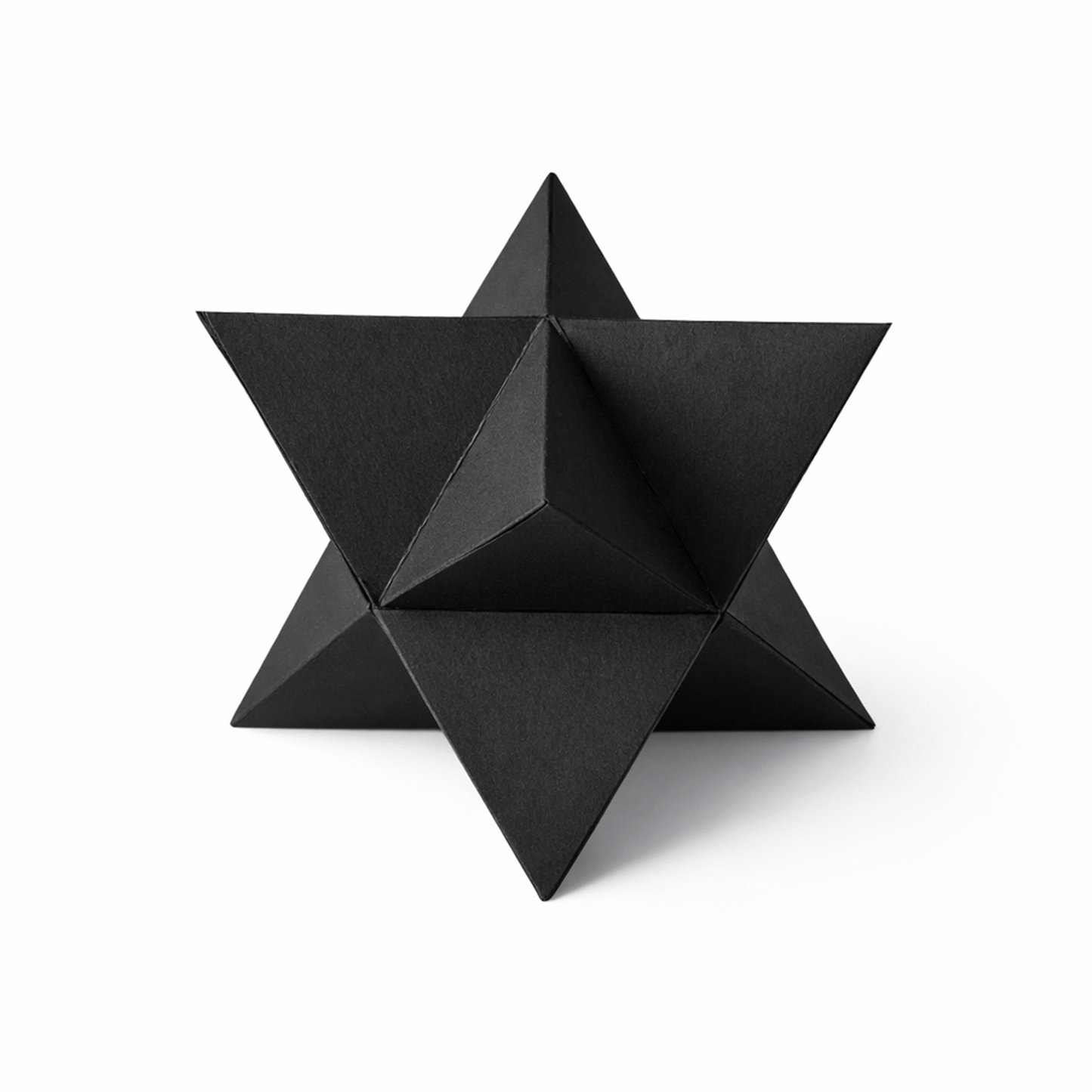 3D Star Polyhedron Papercraft Set Geometric Sculpture DIY Math Model Printable Template PDF Download