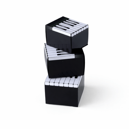 Piano Keyboard Treat Box PDF Download | Printable Music Party Papercraft Template