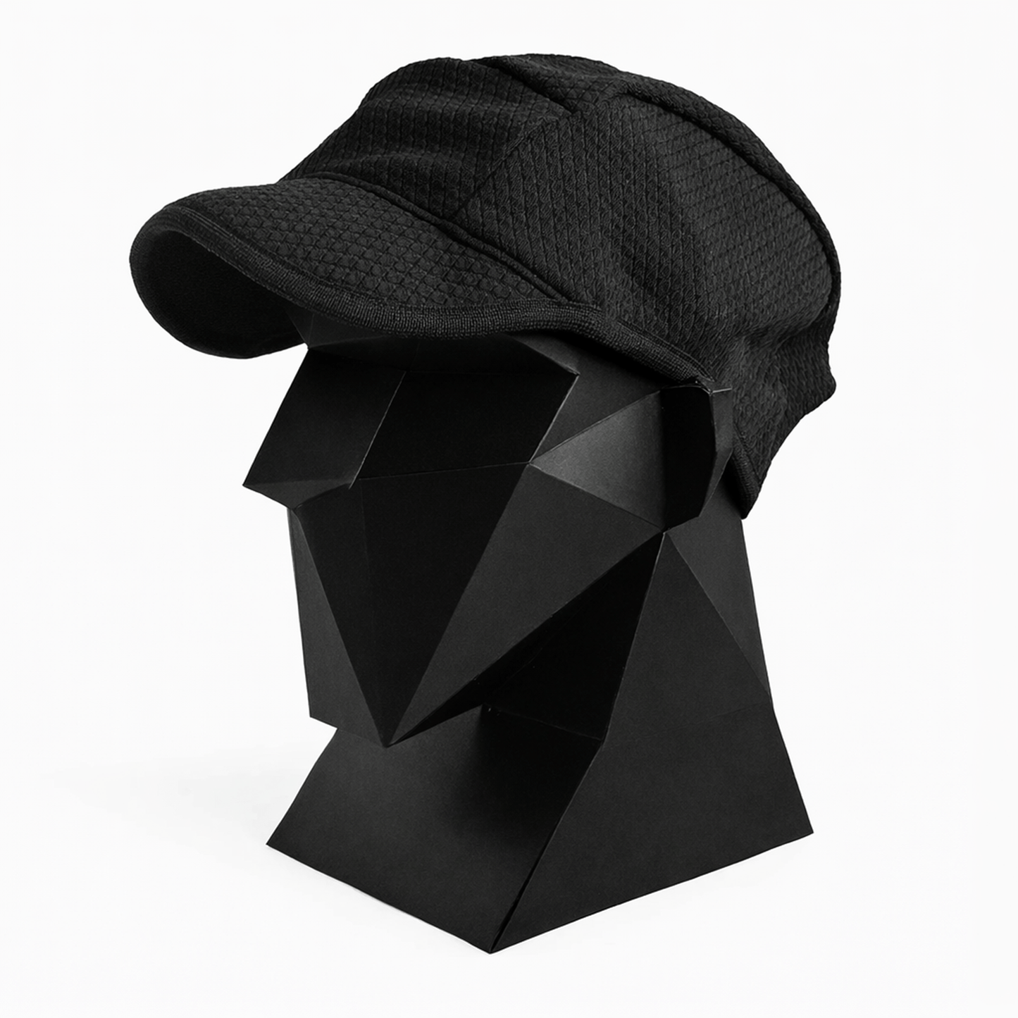 Polygonal Mannequin Head Papercraft – 3D DIY Display Stand (PDF Template)