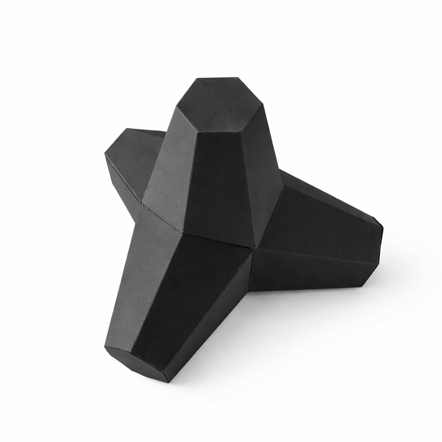 Tetrapod Papercraft Template | Minimal Wave Breaker DIY Model (Digital Download)
