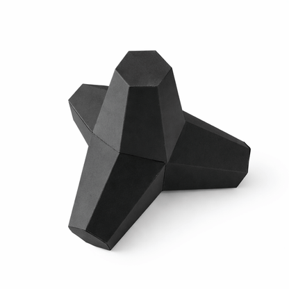 Tetrapod Papercraft Template | Minimal Wave Breaker DIY Model (Digital Download)