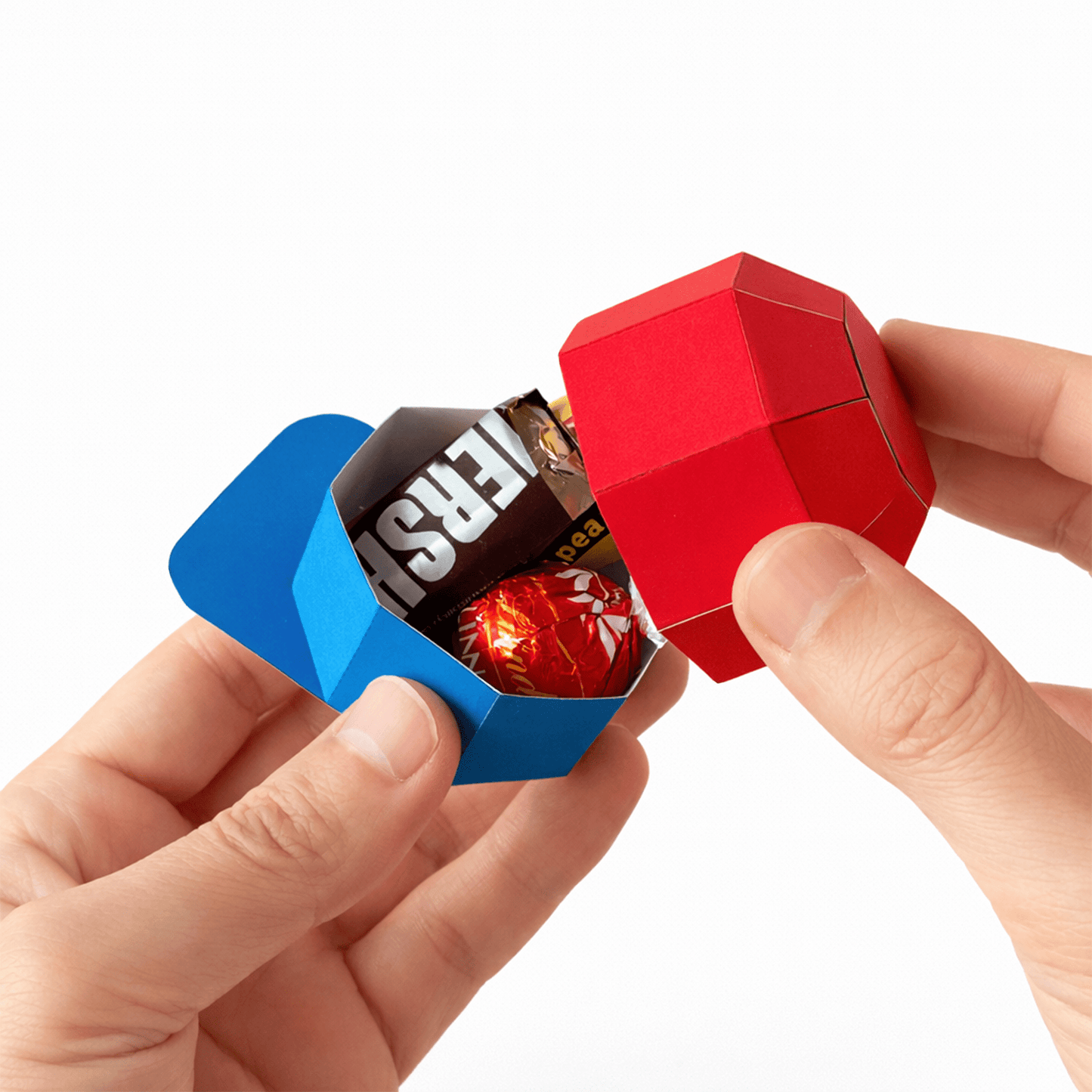 Printable Cap Favor Box Template | 3 Sizes, 4 Colors (Digital Download)
