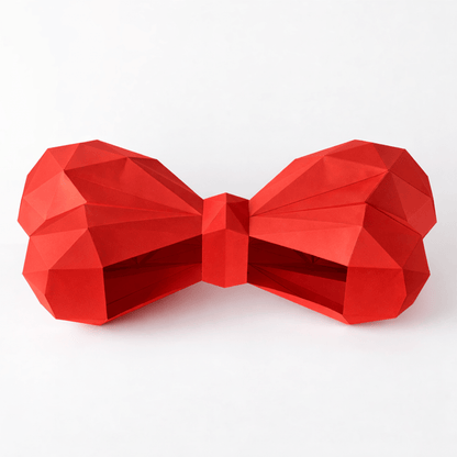 Giant Bow Headpiece Papercraft Huge Party Prop DIY Wearable PDF Template Download Printable Costume