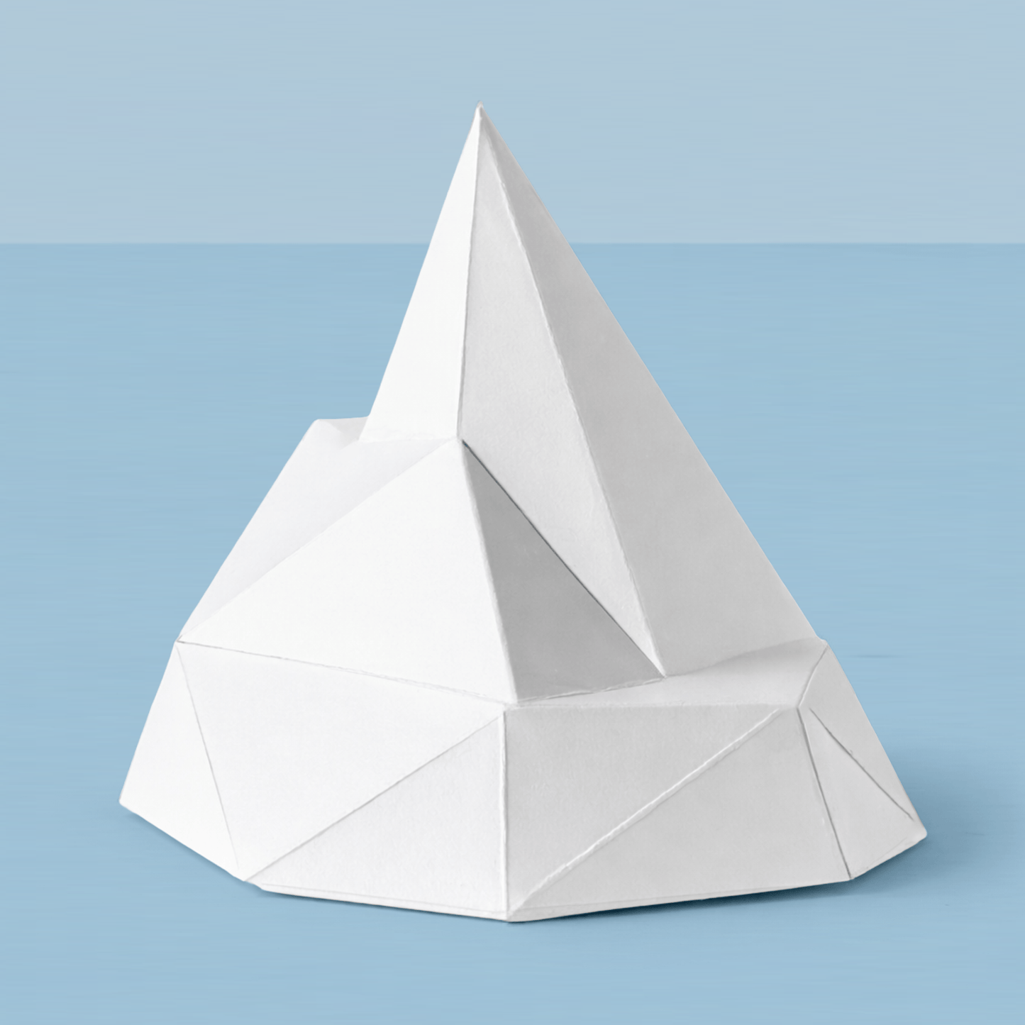 Tiny Icebergs Set Printable Papercraft PDF Polar Arctic Diorama Animals Igloo Miniature Craft Model