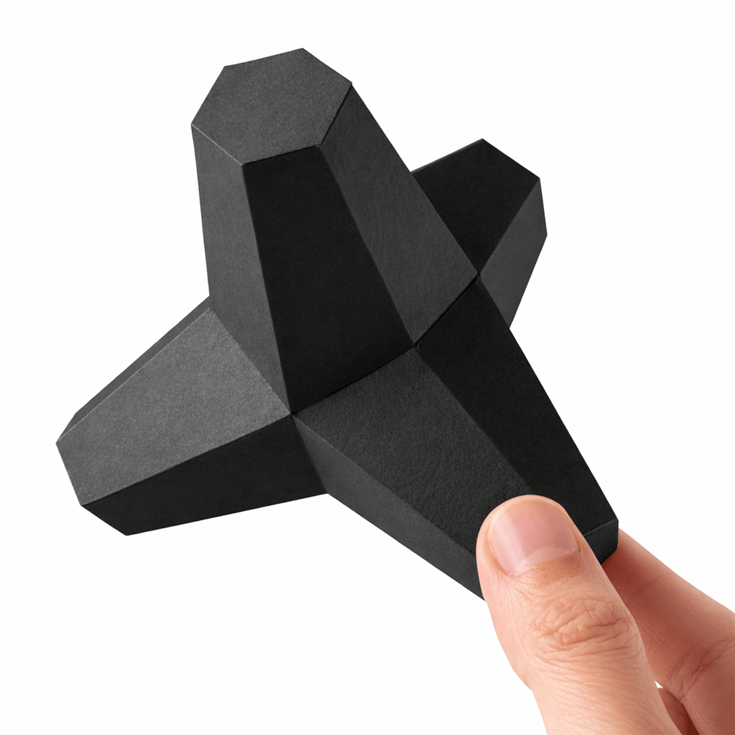 Tetrapod Papercraft Template | Minimal Wave Breaker DIY Model (Digital Download)