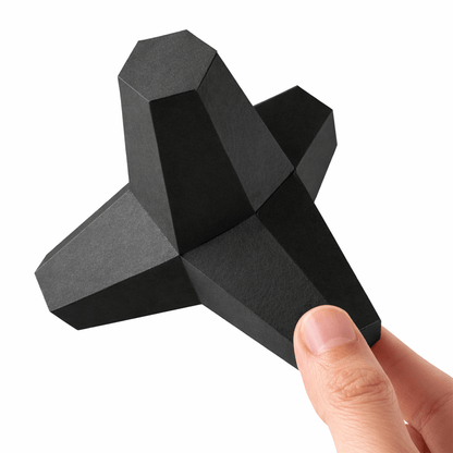 Tetrapod Papercraft Template | Minimal Wave Breaker DIY Model (Digital Download)