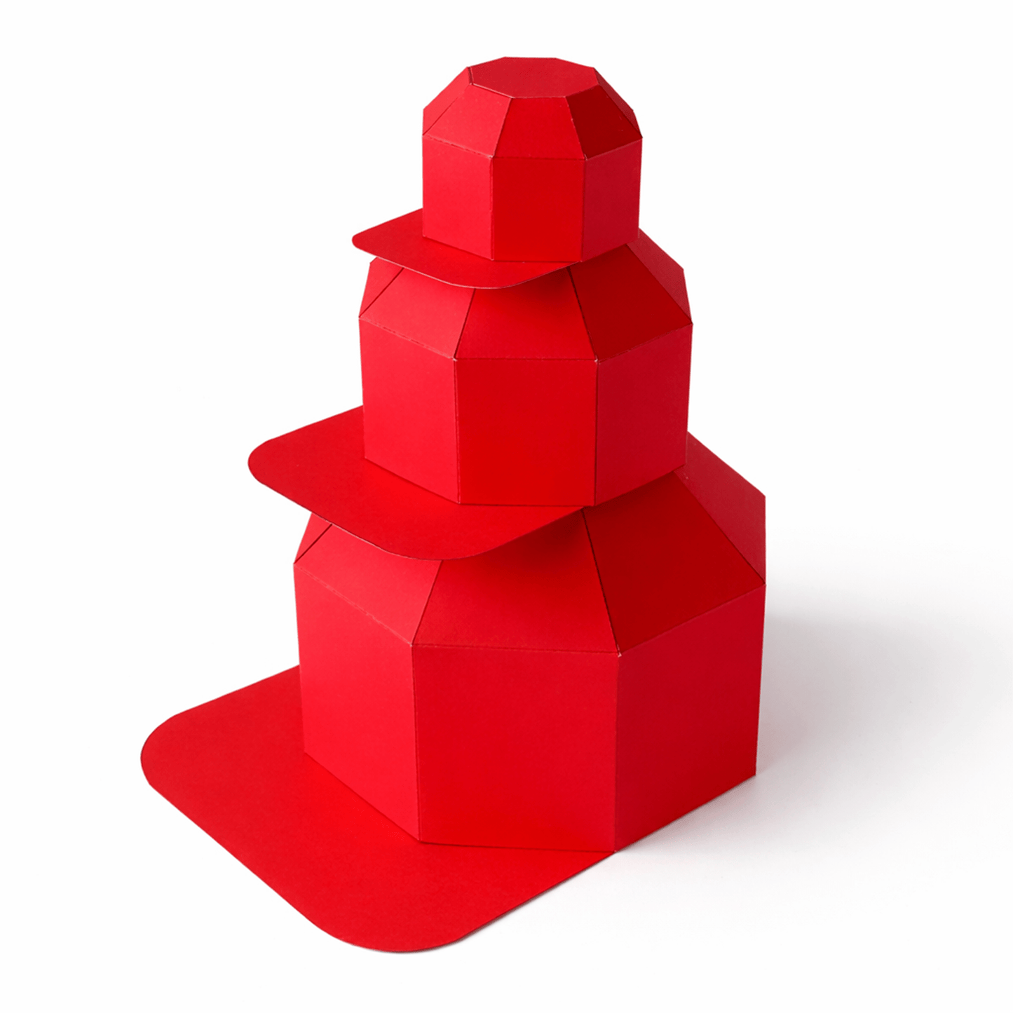 Printable Cap Favor Box Template | 3 Sizes, 4 Colors (Digital Download)
