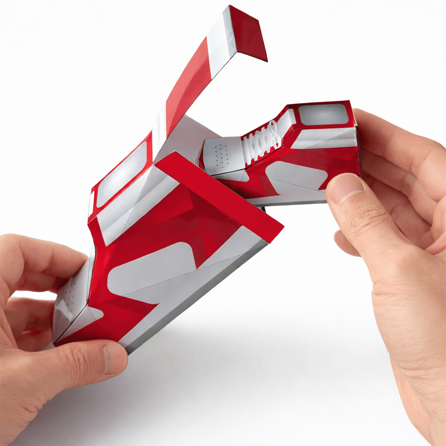 Basketball Sneaker Favor Box Papercraft, 12 Templates, Party Candy Box, 3 Sizes Printable | Digital Download PDF