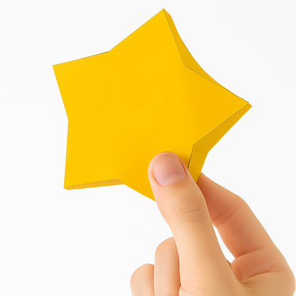 Star Treat Box Template: Printable Party Favor Candy Box (PDF Download)