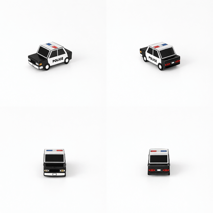 Nesting Cars Paper Craft Kit | Printable DIY 3D Vehicles for Kids | Fire truck, School Bus, Police Car, Ambulance | Stackable Paper Toys