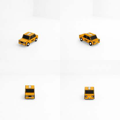 Nesting Cars Paper Craft Kit | Printable DIY 3D Vehicles for Kids | Fire truck, School Bus, Police Car, Ambulance | Stackable Paper Toys