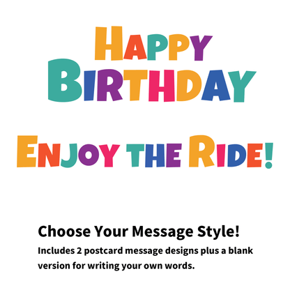 School Bus Pop-Up Birthday Card | DIY Papercraft Template (PDF)