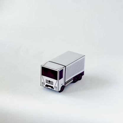 Nesting Cars Papercraft Kit: 3D DIY Vehicles, Printable PDF Template (Digital Download)
