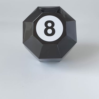 8 Ball Pool Nesting Boxes | Billiards Party Favor Template (Digital Download)